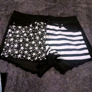 Blackheads cut off shorts Flag